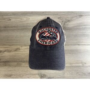 New Era 9Twenty Rochester Americans Hat Cap Mesh Mens Snapback Adjustable